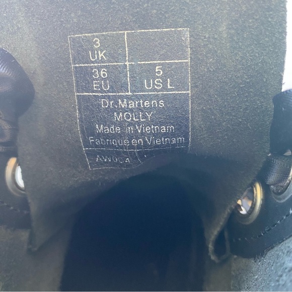 MOLLY WOMEN'S LEATHER PLATFORM BOOTS- size 5 - Picture 14 of 15